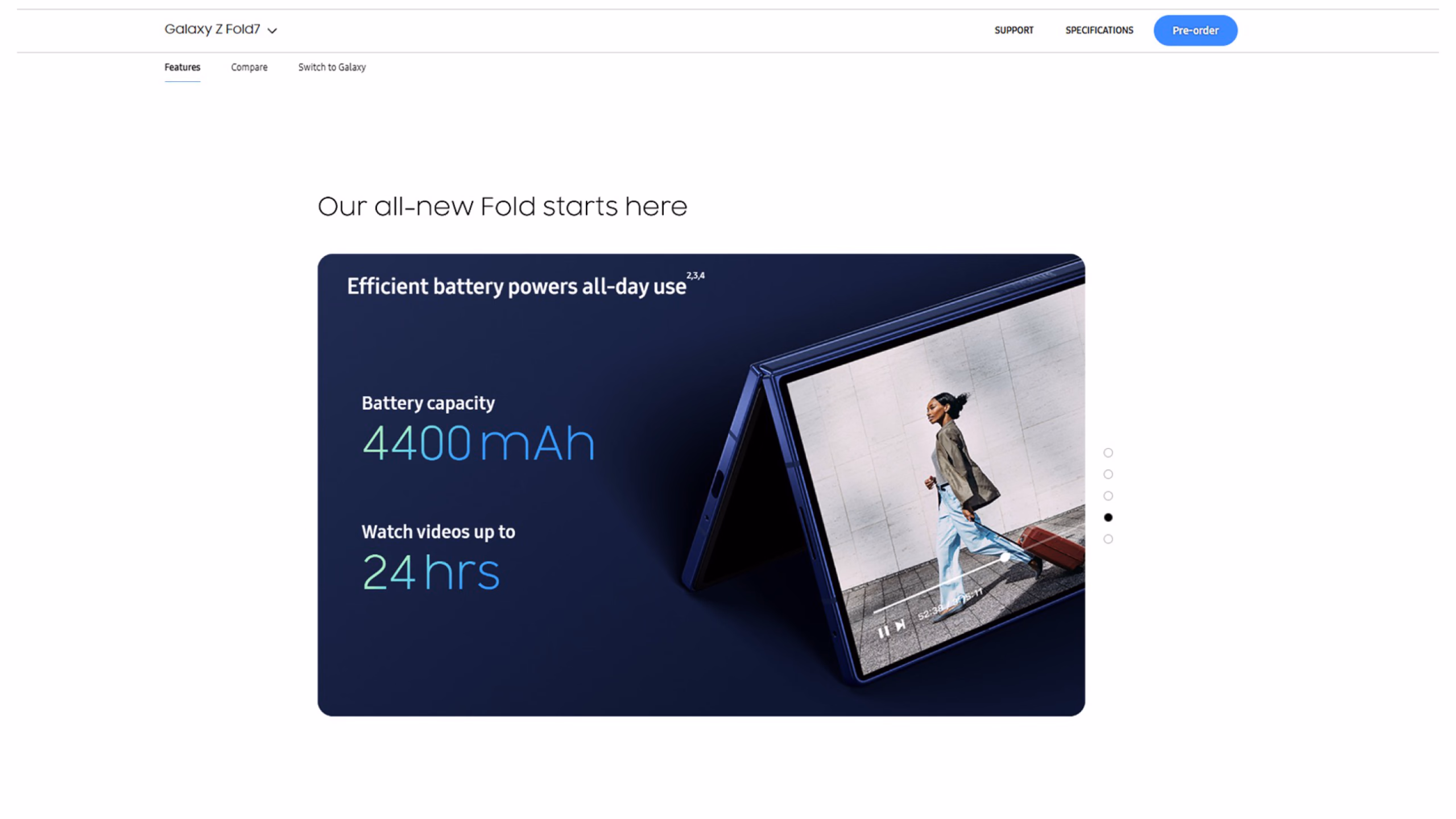 SAMSUNG Brand site 이미지 3
