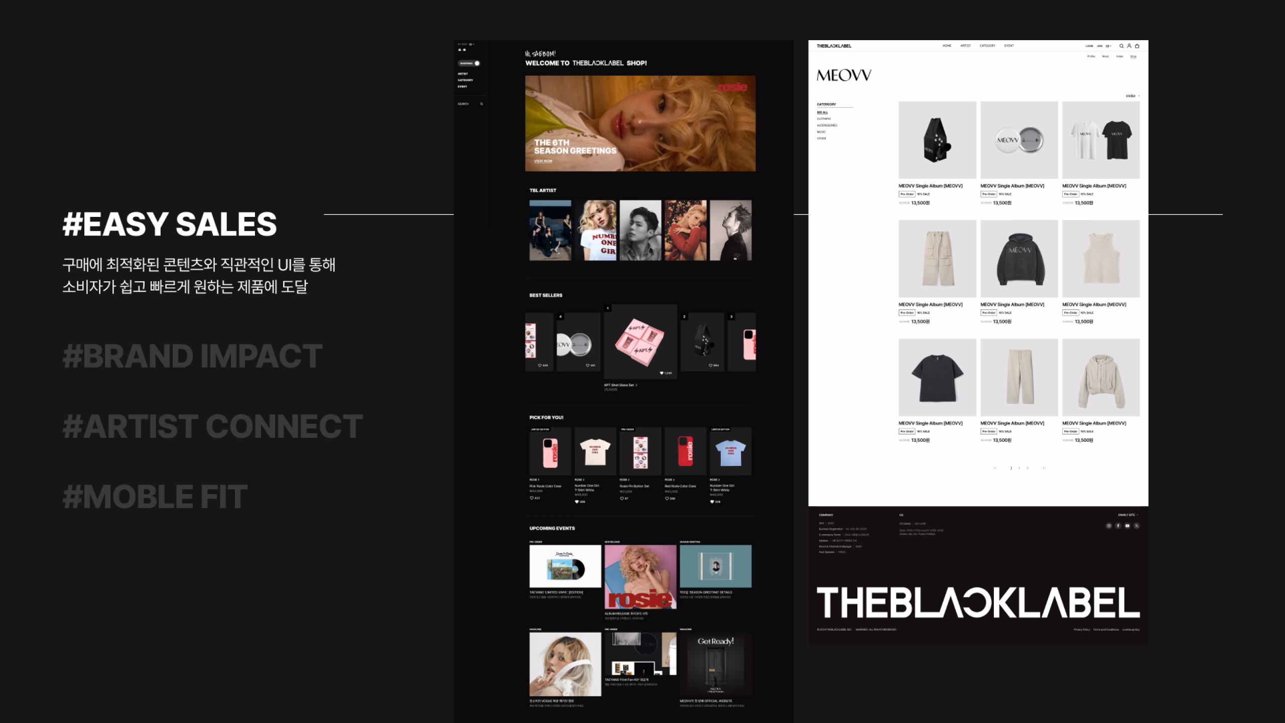 THEBLACKLABEL OFFICIAL WEBSITE 이미지 3